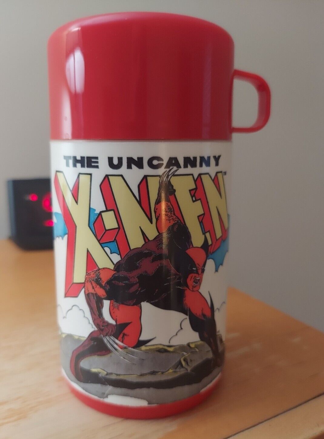 Marvel The Uncanny X Men Aladdin vintage Thermos 1992 Wolverine BRAND NEW