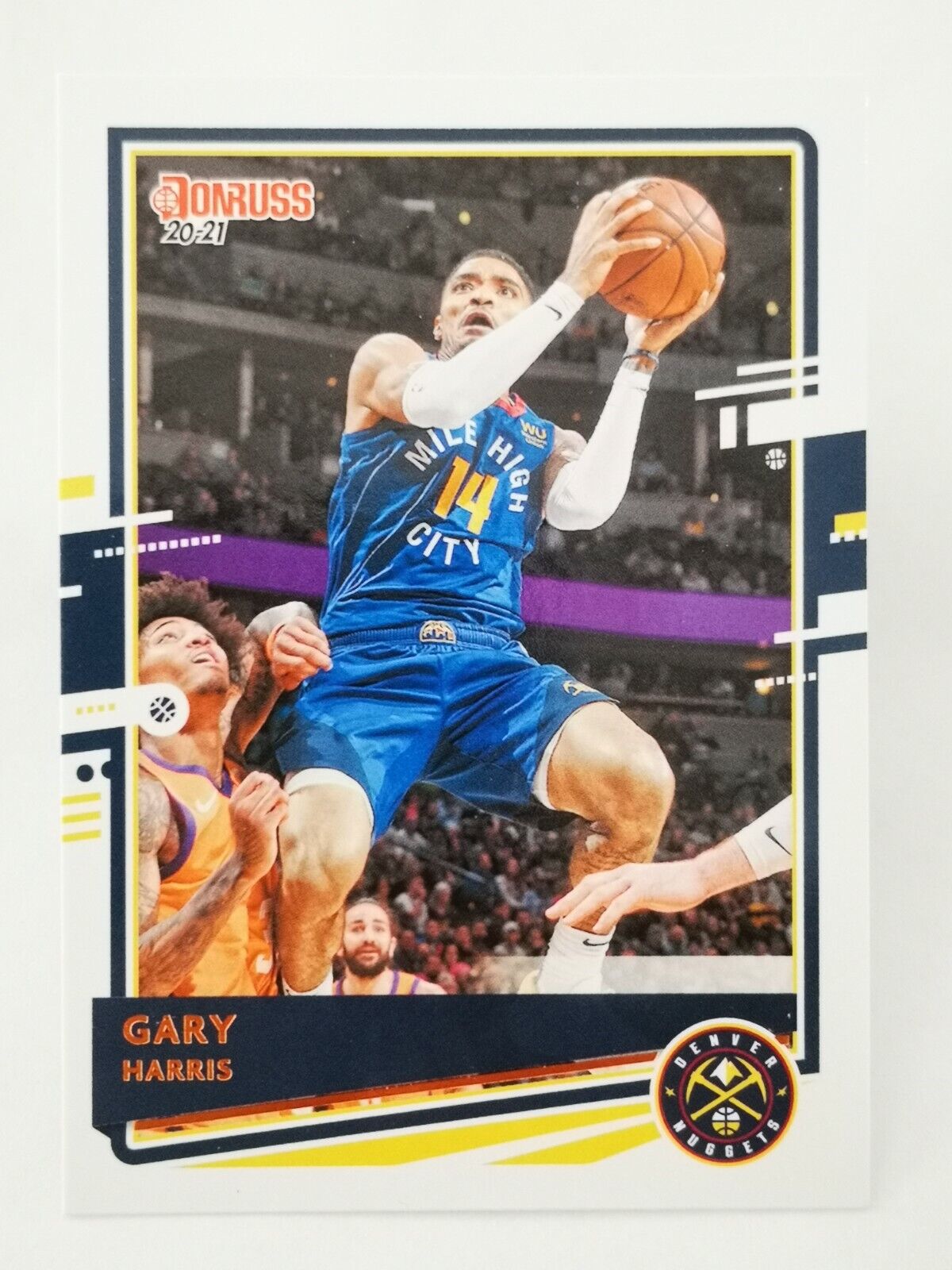 2020-21 Donruss Panini N17 NBA Trading Card #2 Denver Nuggets Gary Harris