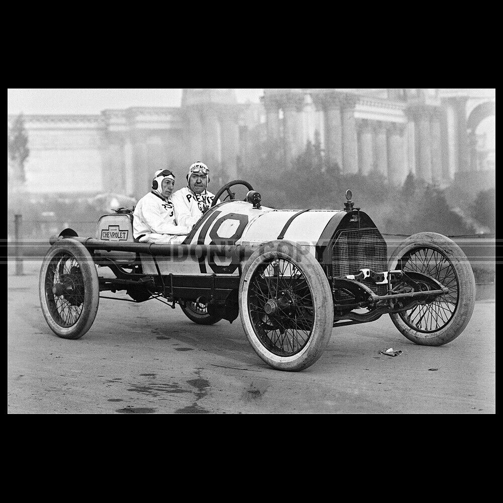 Photo a.028584 chevrolet series h racing car cliff during 1915