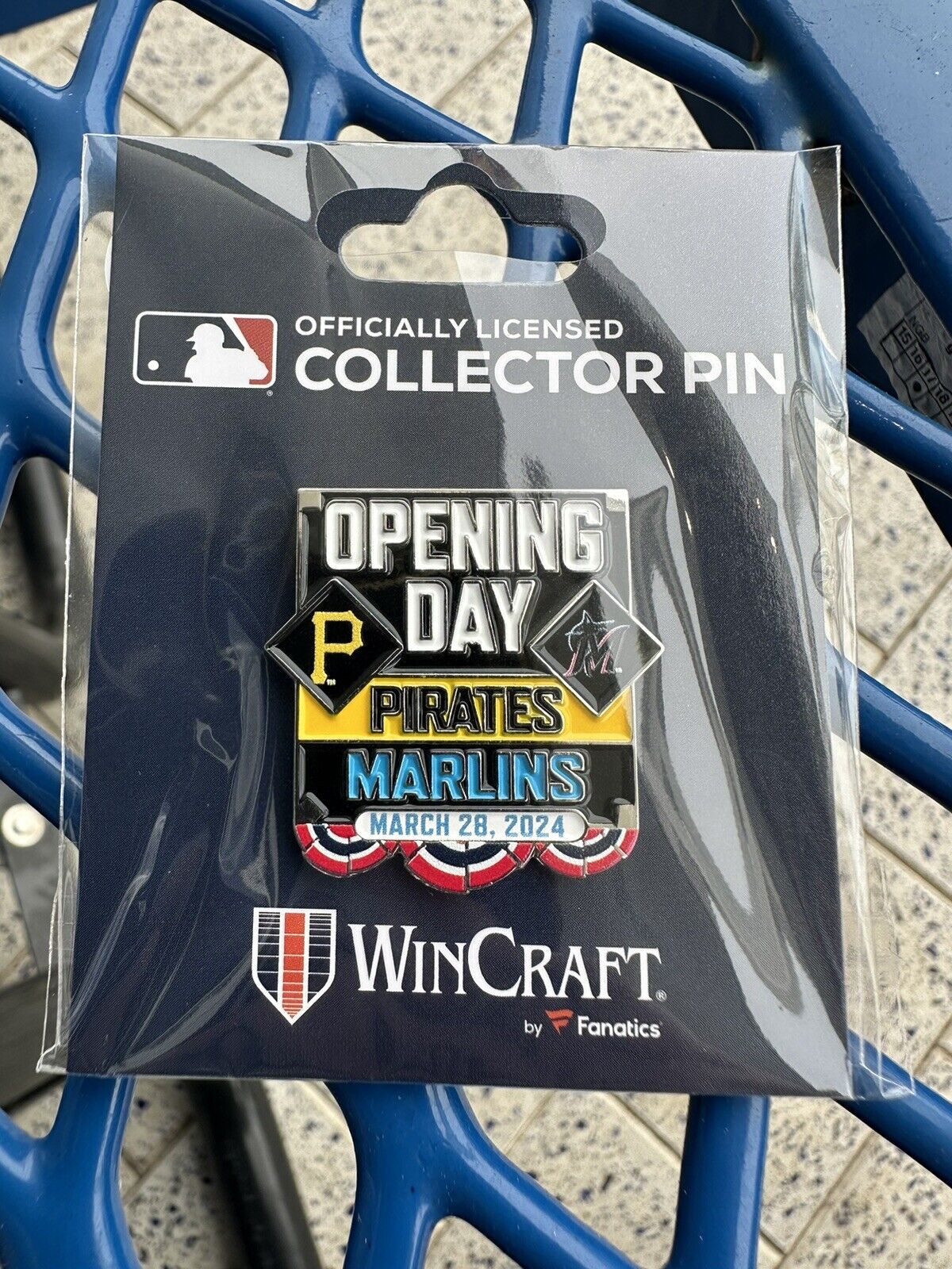 Miami Marlins Opening Day 2024 Pin 