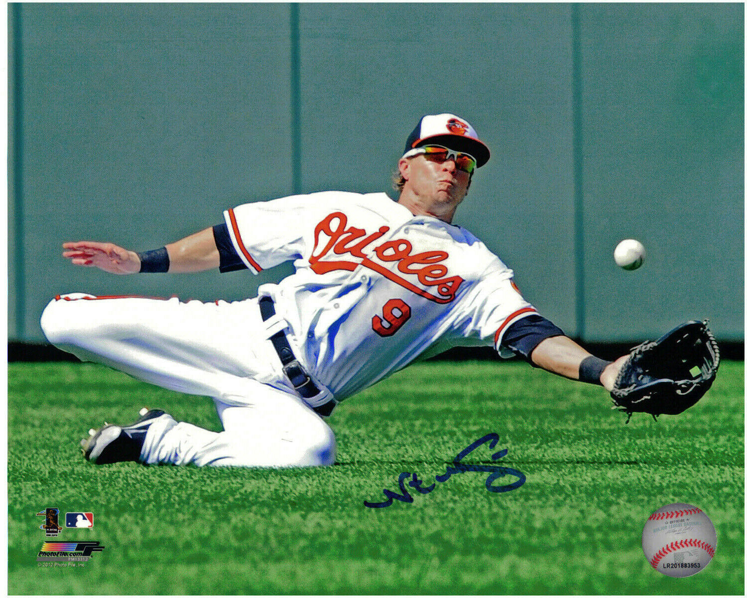 Baltimore Orioles Nate McLouth autographed 8 x 10 photo