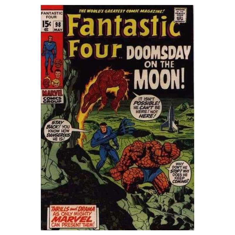 Fantastic Four (1961 series) #98 in Very Fine minus condition. Marvel comics [r\\
