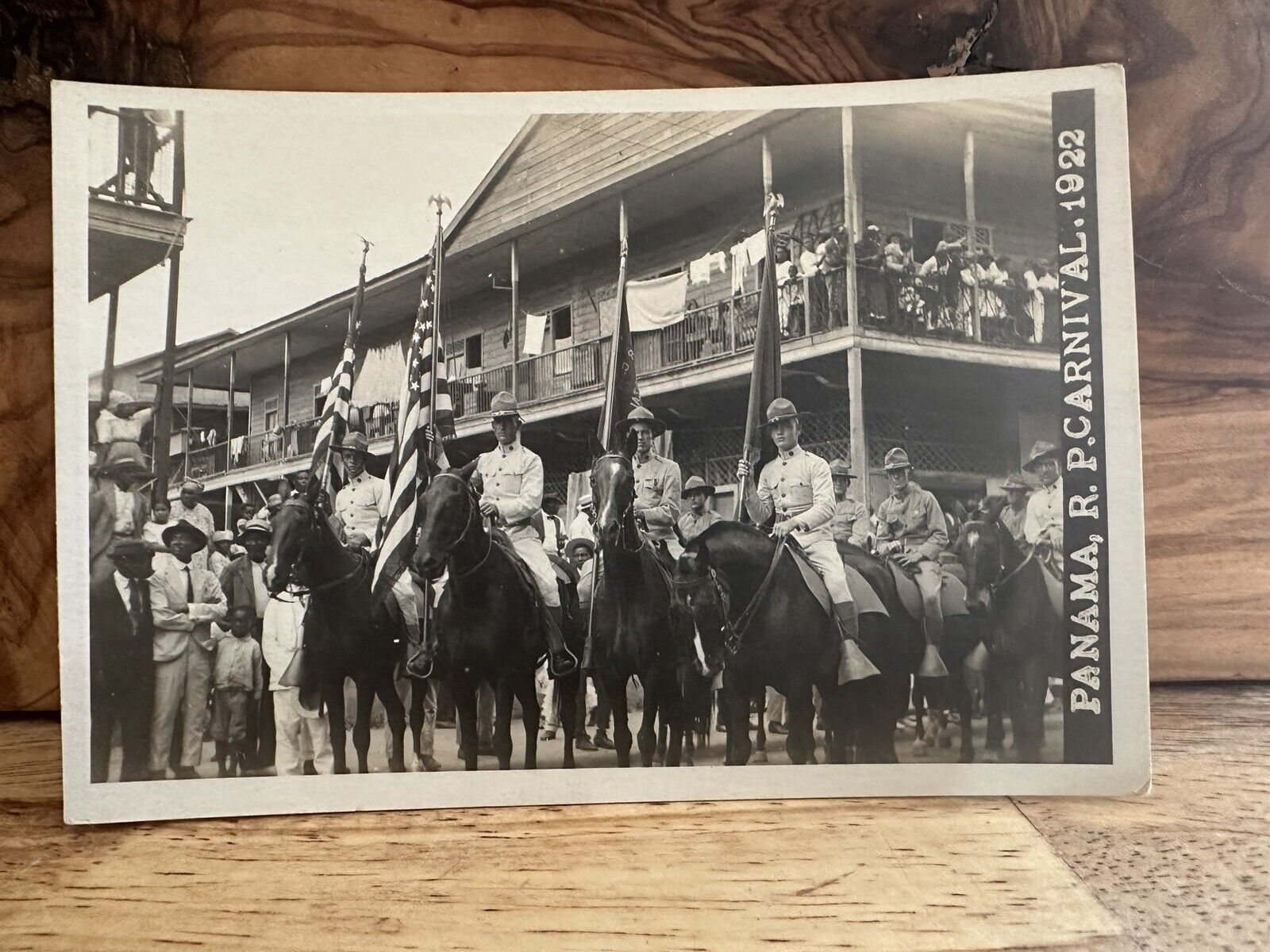 Vintage 1922 Photo Postcard Panama R. P. Carnival