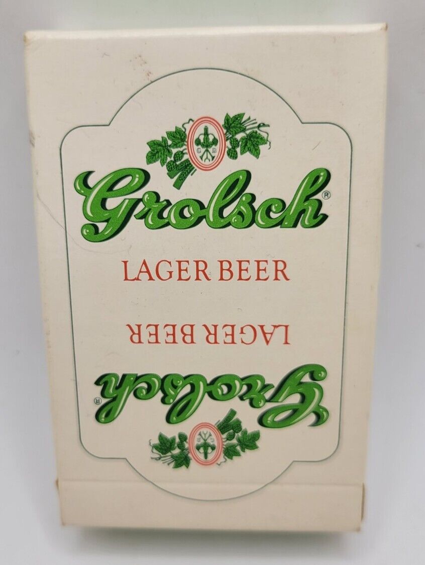 Vintage Deck of Playing Cards Souvenir Advertising Grolsch Lager Beer