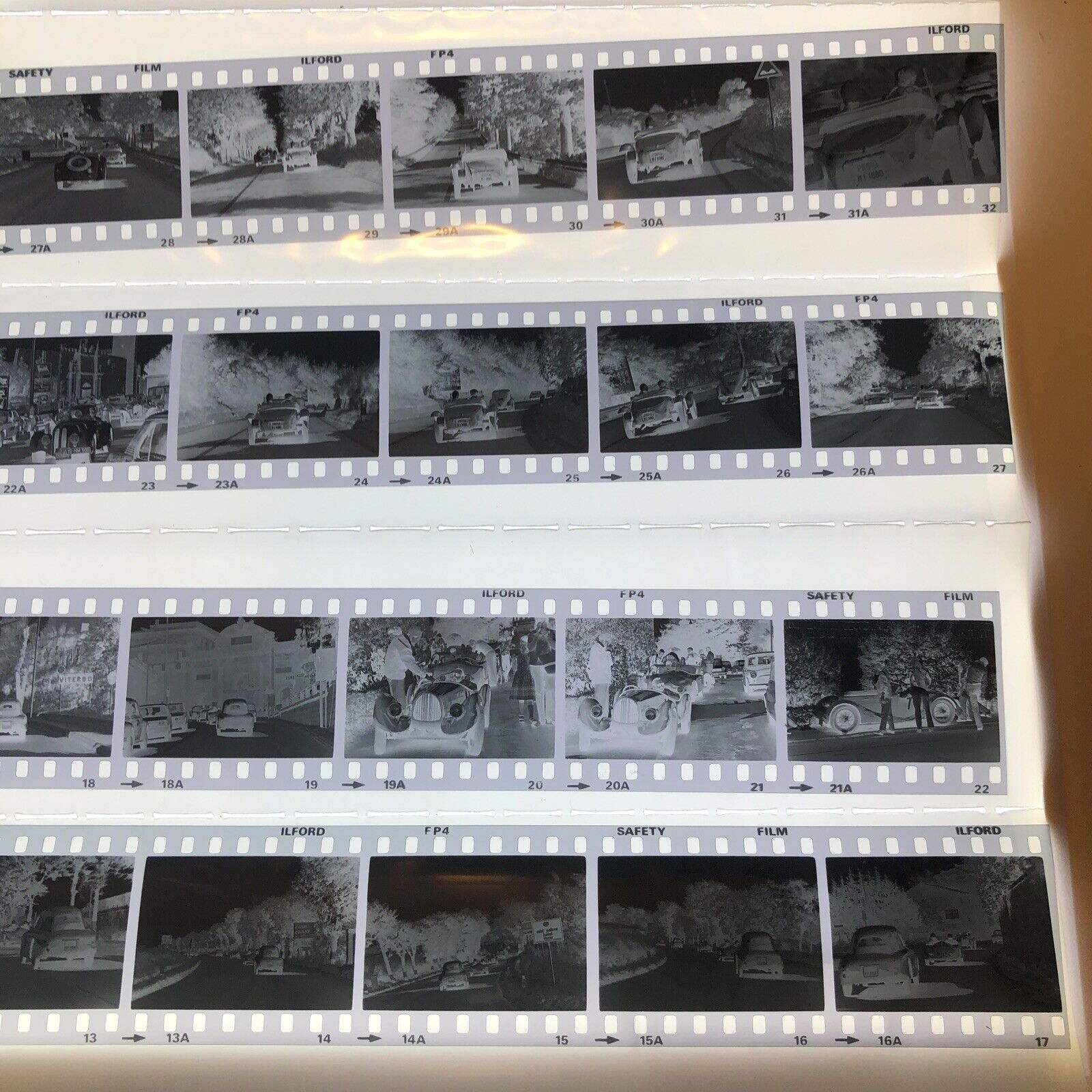 Mille Miglia, The Most Beautiful Race In The World 35 Mm 75 Negatives 1977