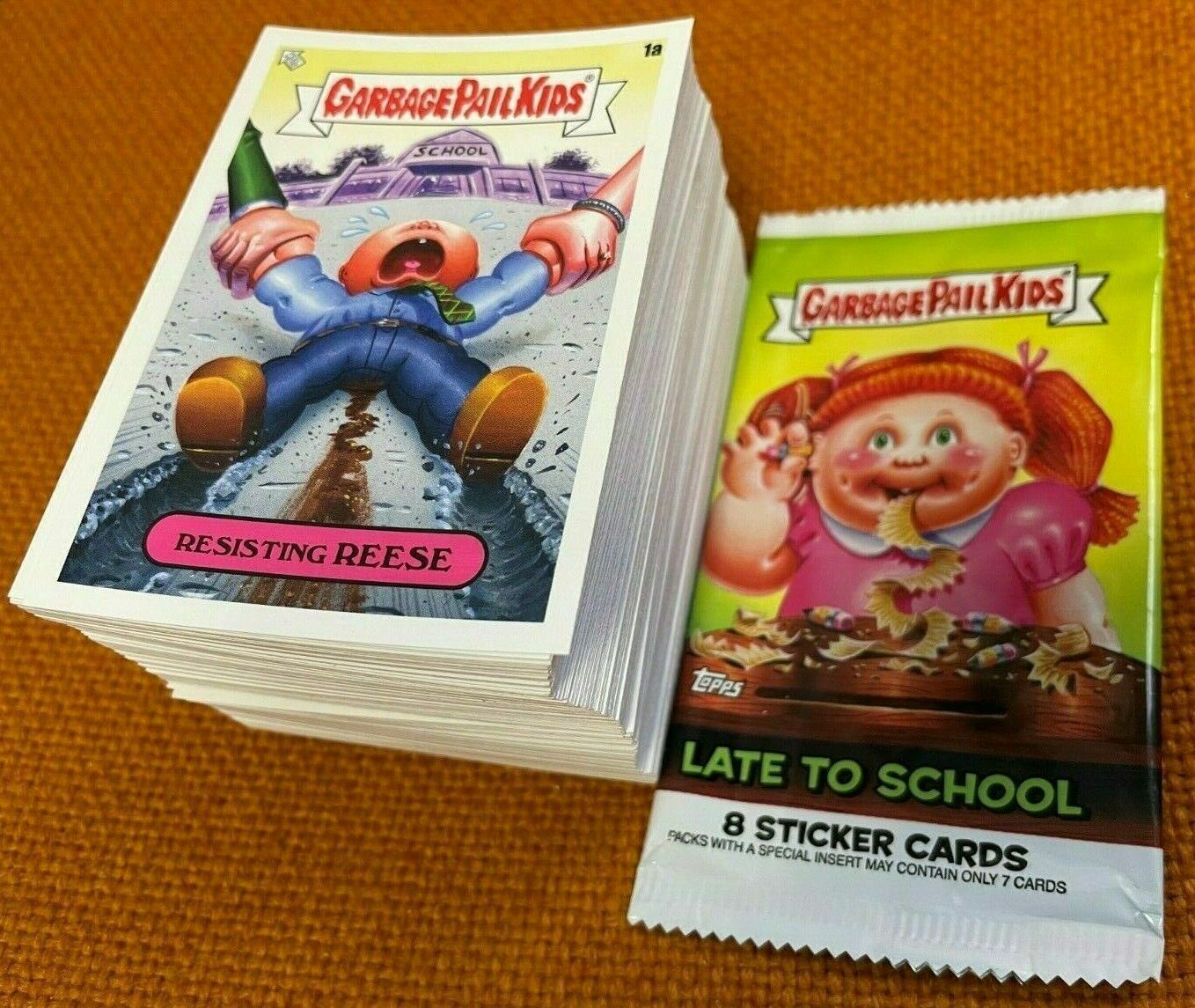 2020 Topps Garbage Pail Kids Late to School Complete BASE SET Trading Card GPK