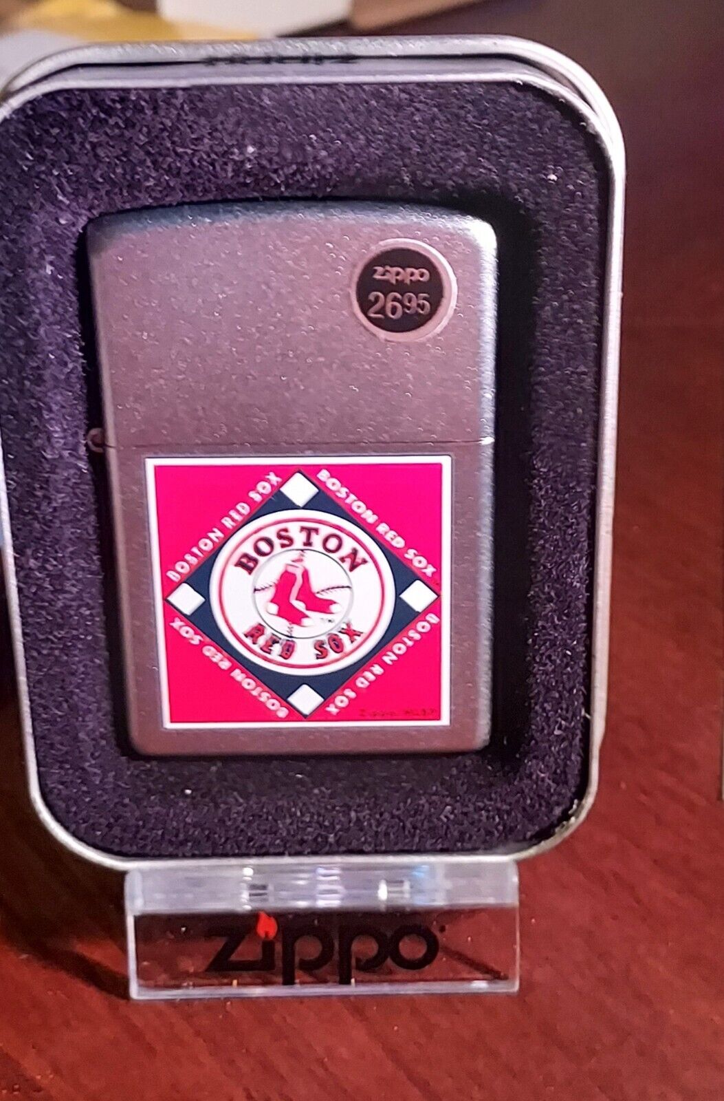 Zippo Lighter. 2007 Boston Redsox Unfired. 