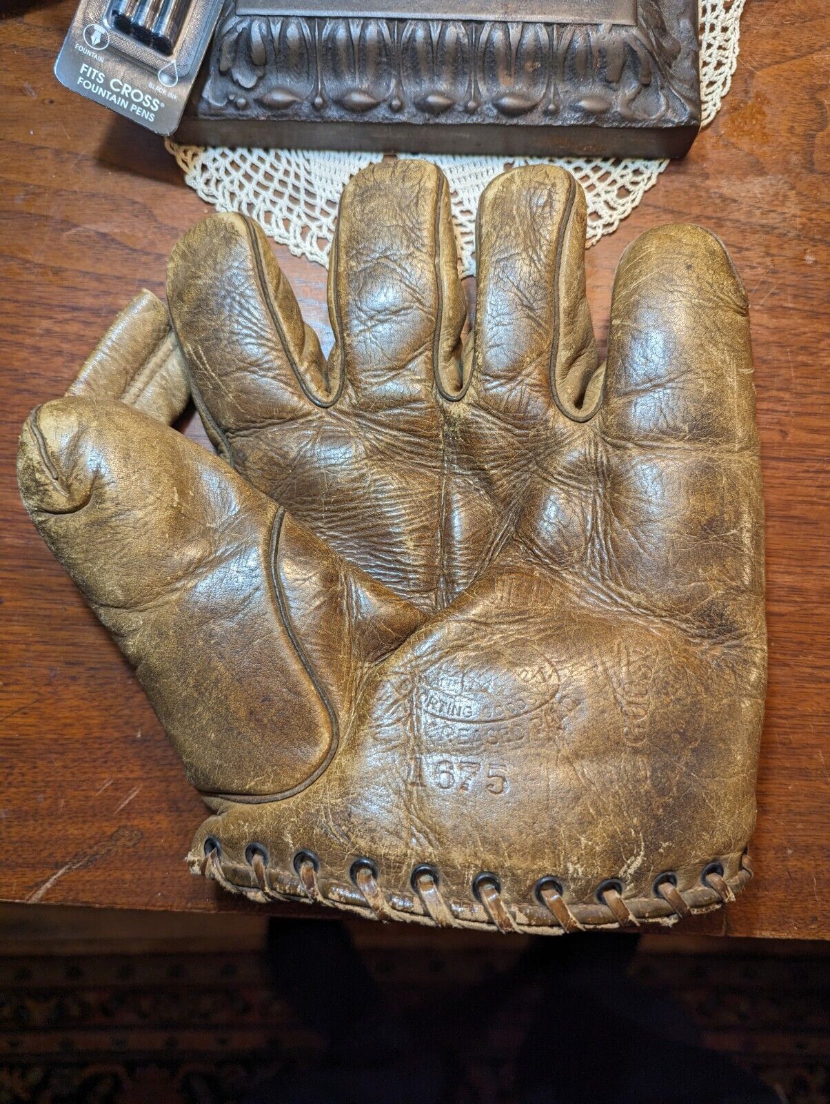 Vintage Goose Goslin HOF Baseball Glove