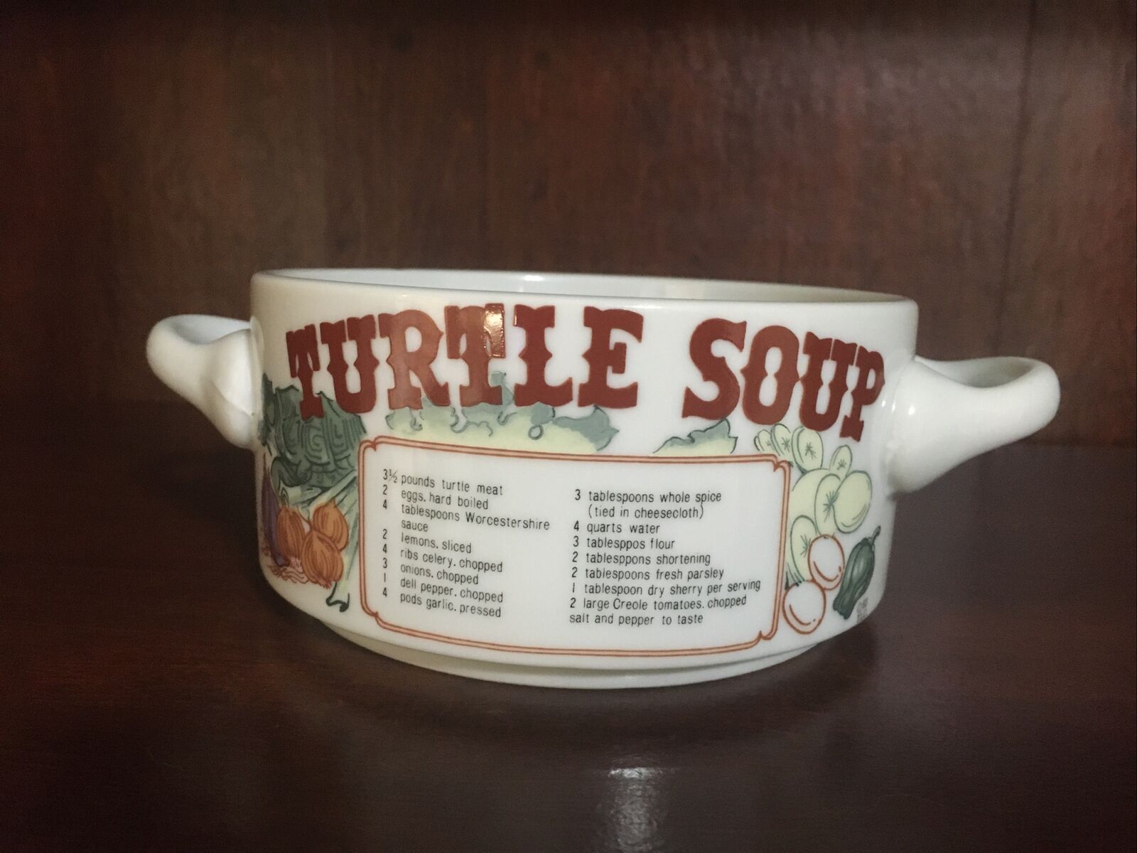 LJUNGBERG  Collection Turtle Soup Bowl 1983