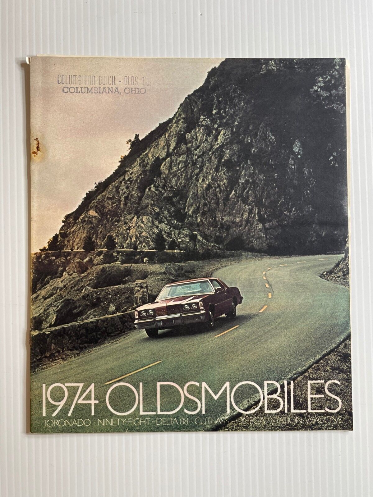 1974 Oldsmobile Full Line of Cars Sales Brochure (47 Page Color Brochure)