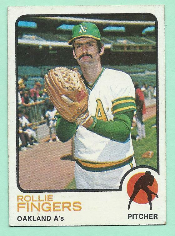 1973 Rollie Fingers, Oakland A\'s #84, NrMt.