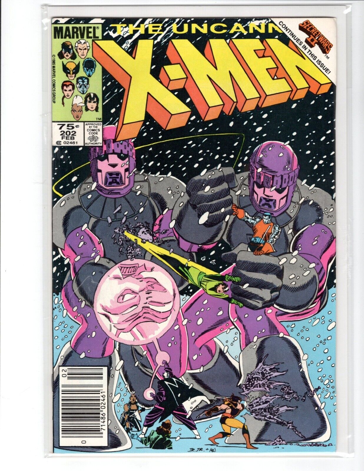 The Uncanny X-men  202 Marvel Comic  Newsstand we Combine Shipping