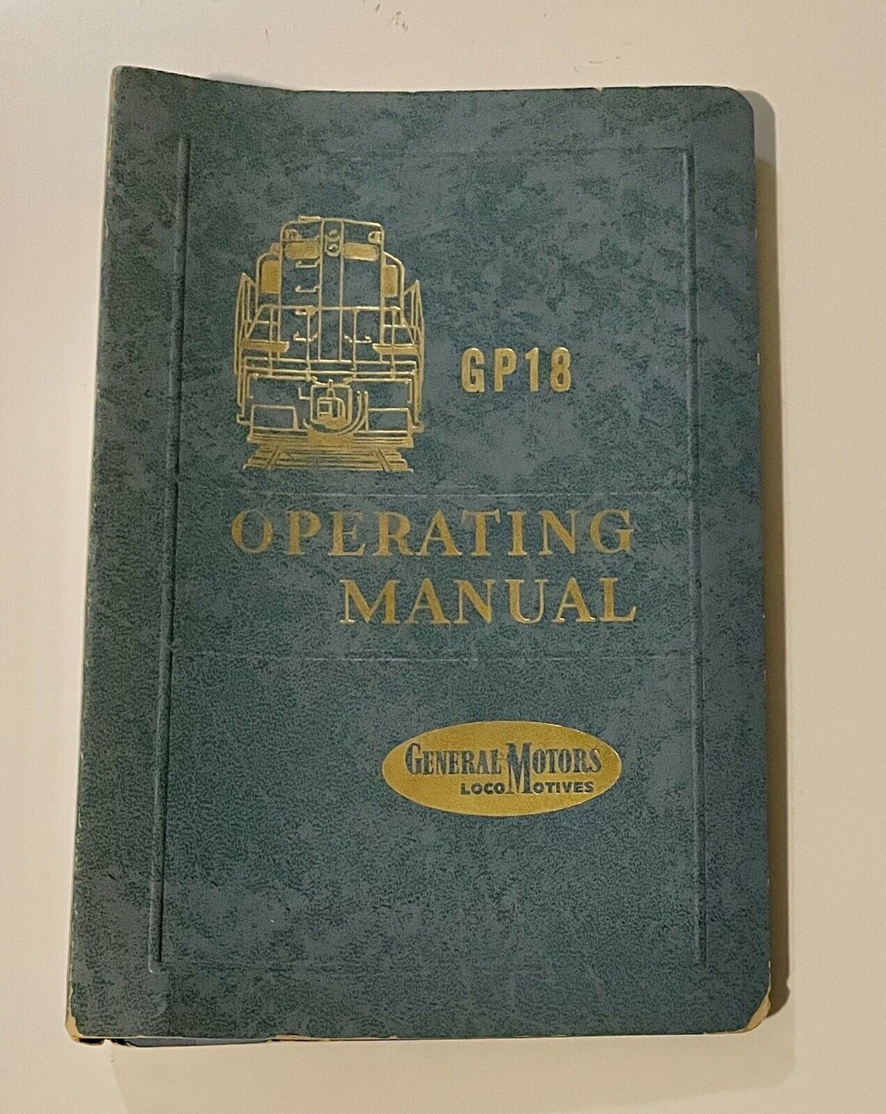 GP18 Locomotive Operating Manual General Motors Locomotives 1960