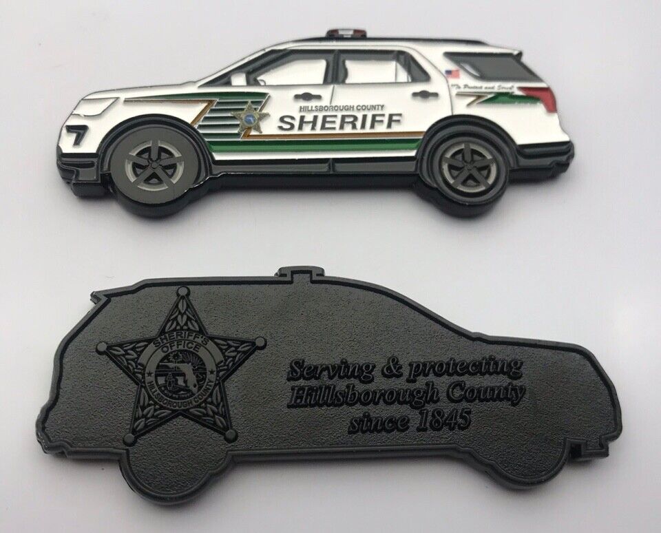 HILLSBOROUGH COUNTY SHERIFF'S OFFICE (FL) CHALLENGE COIN - EXPLORER