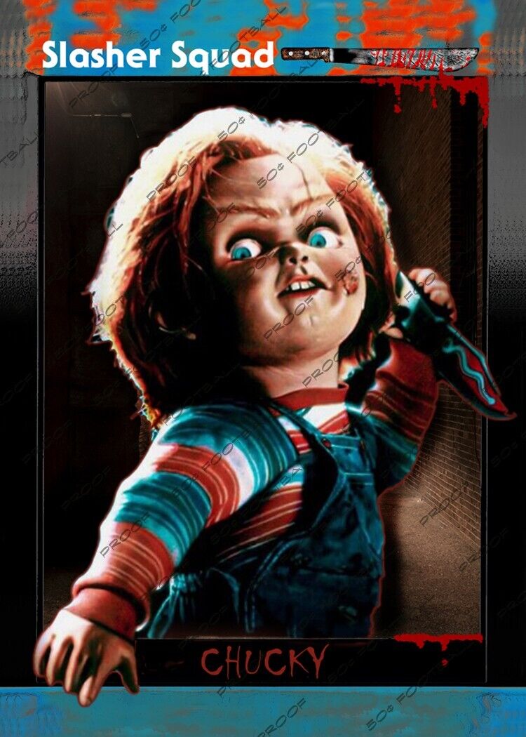 Chucky Slasher Squad Childs Play Custom ACEO Card 1 of 6 Set