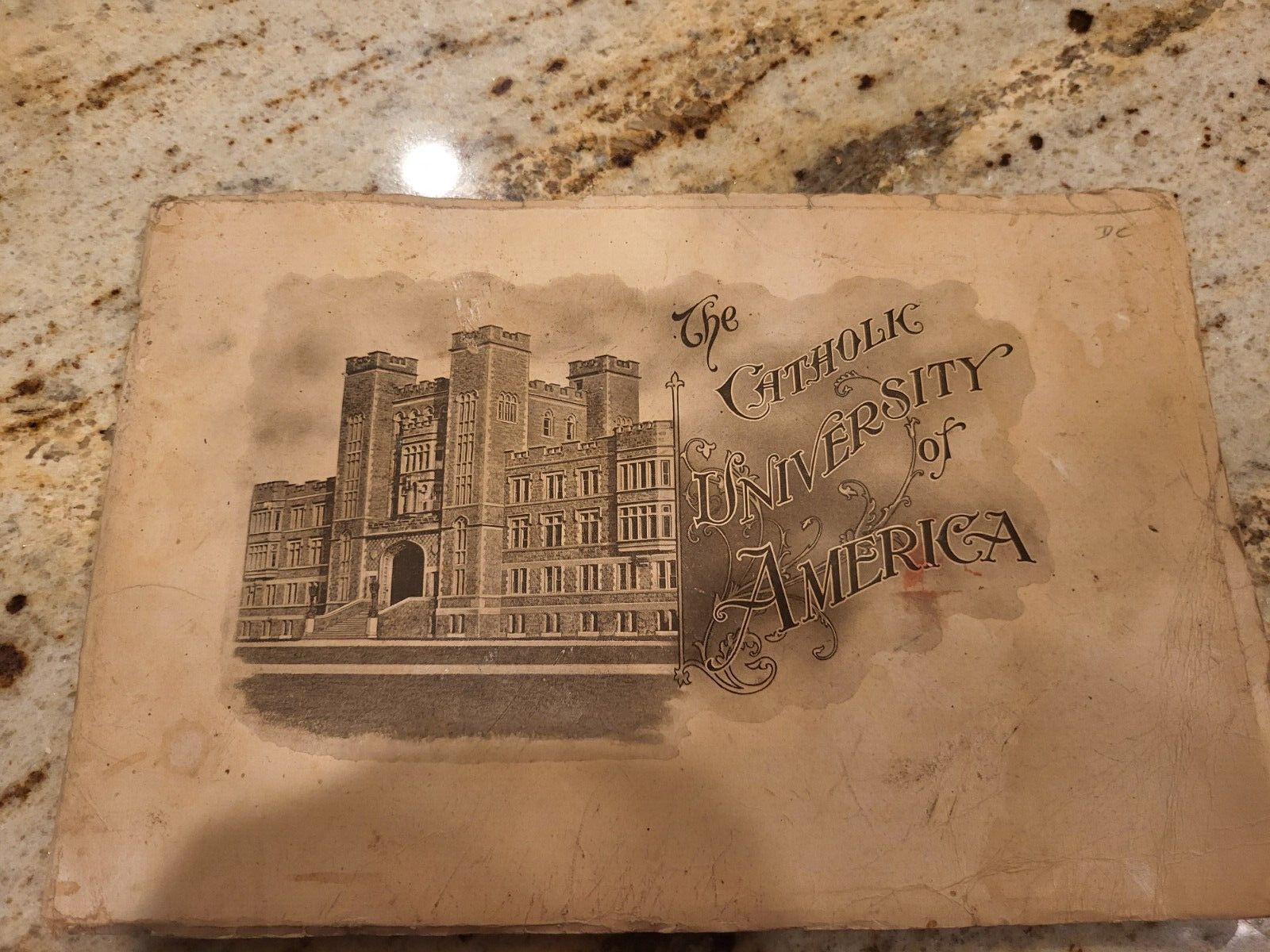 Nice photo book of Catholic University early 1900s. Probably pre WWI