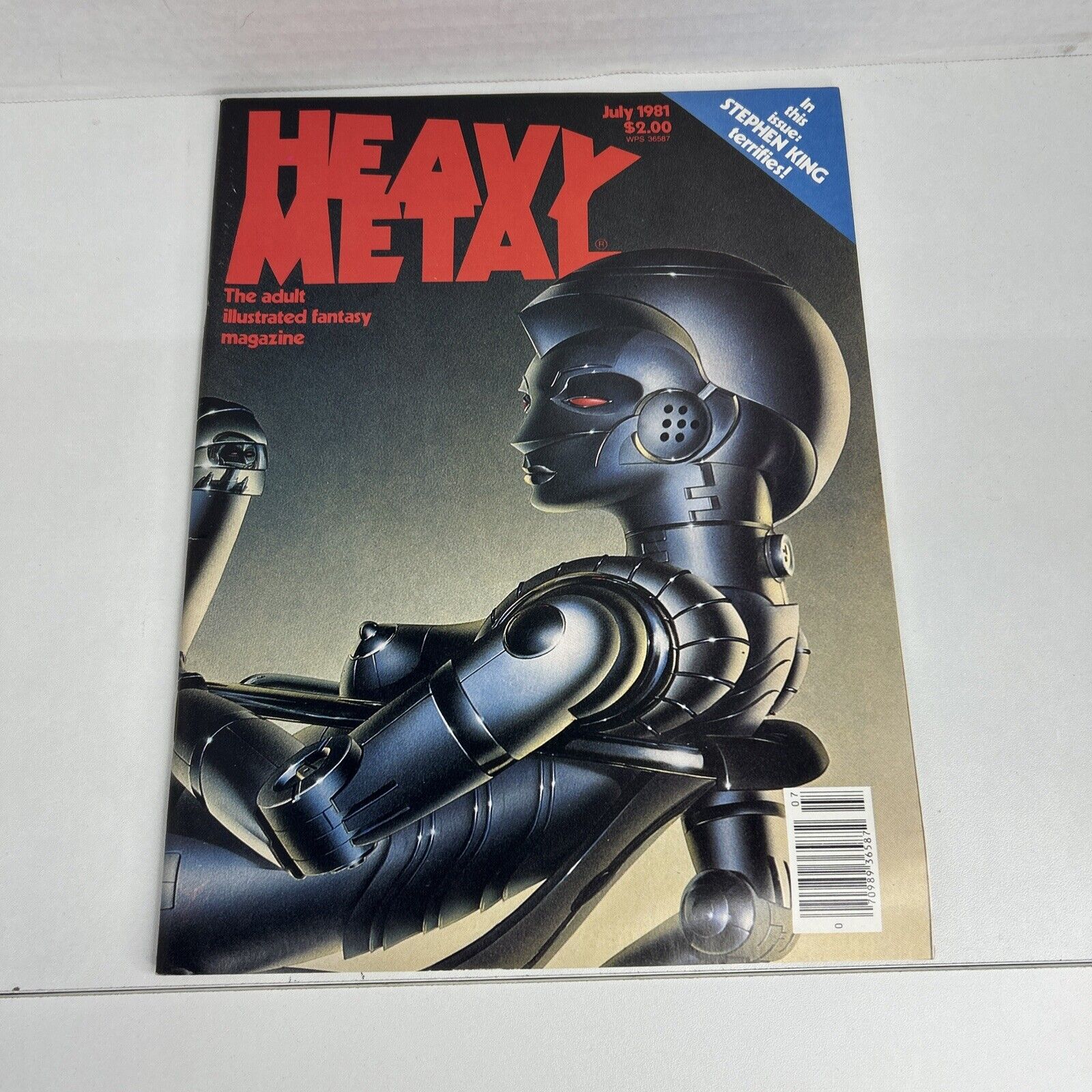 Heavy Metal Magazine vol 5 #4 F+ - July 1981 - Stephen King short story