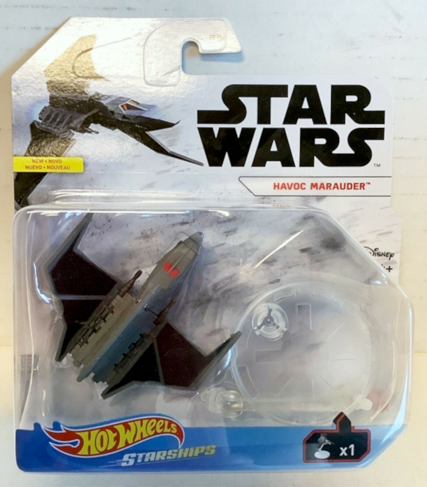 NEW Mattel GVF59 Hot Wheels Starships Star Wars HAVOC MARAUDER Die-Cast Vehicle