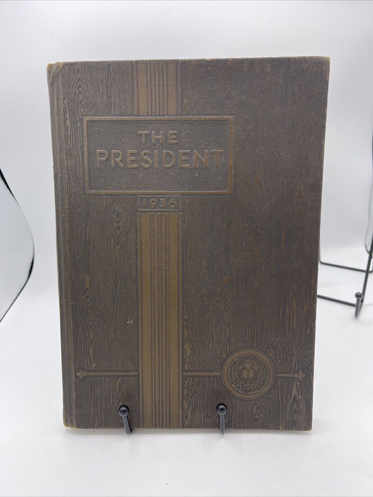 1936 Woodrow Wilson High School Yearbook Portsmouth Virginia VA - The President