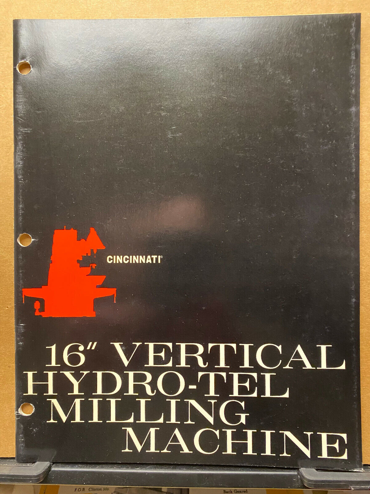 Vtg Cincinnati Milling Machine Co Catalog 1960 16\