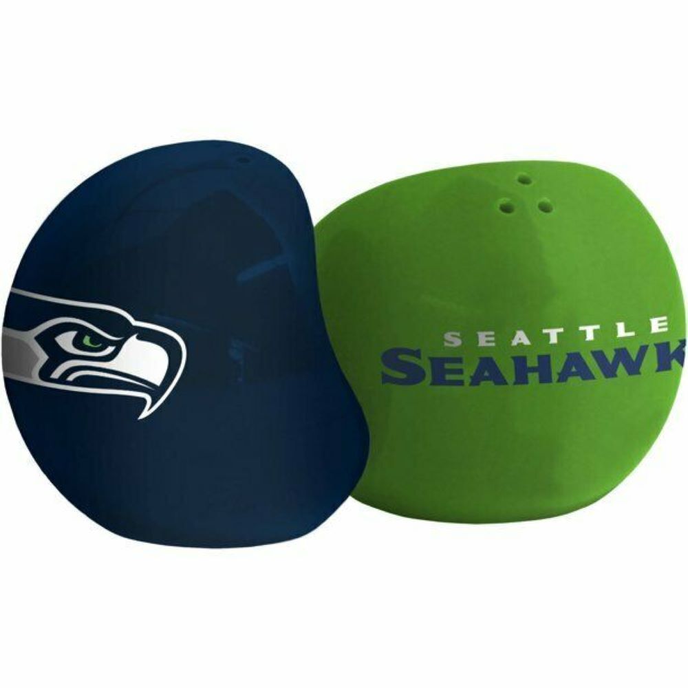 Boelter Brands NFL Seattle Seahawks Home and Away Salt and Pepper Shakers
