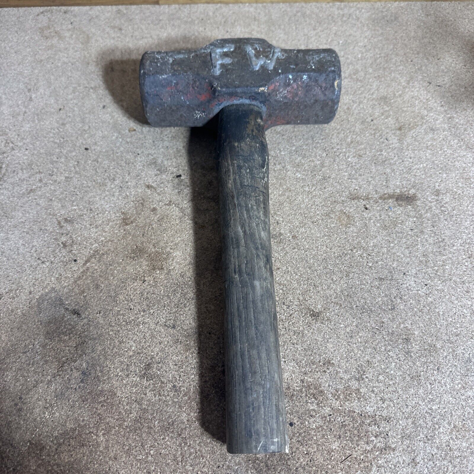 Vintage 8 Pound Drop Forged Sledge Hammer Japan