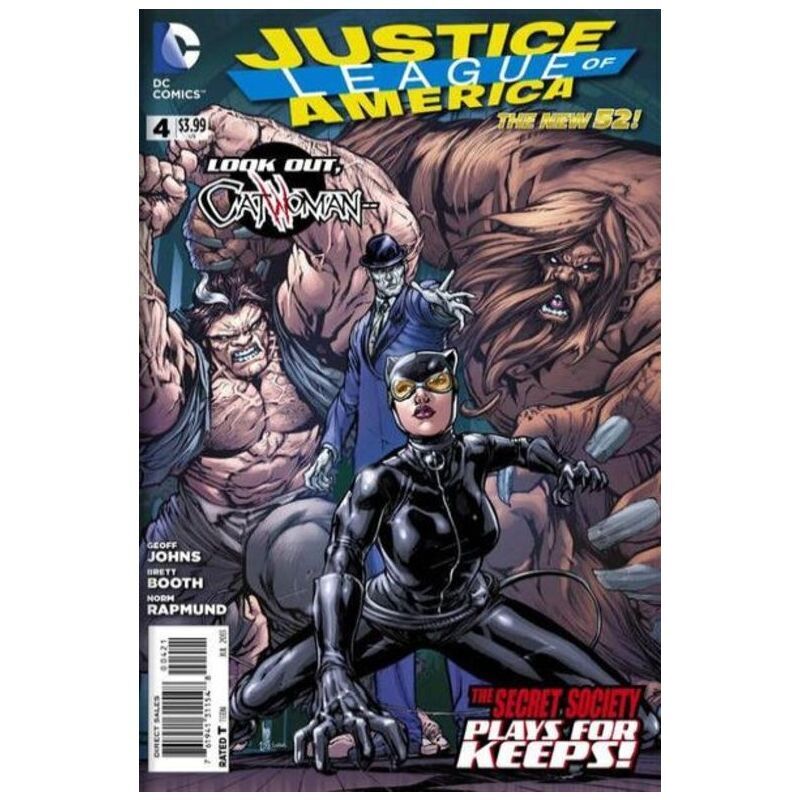 Justice League of America (2013 series) #4 Cover 2 in NM cond. DC comics [m\
