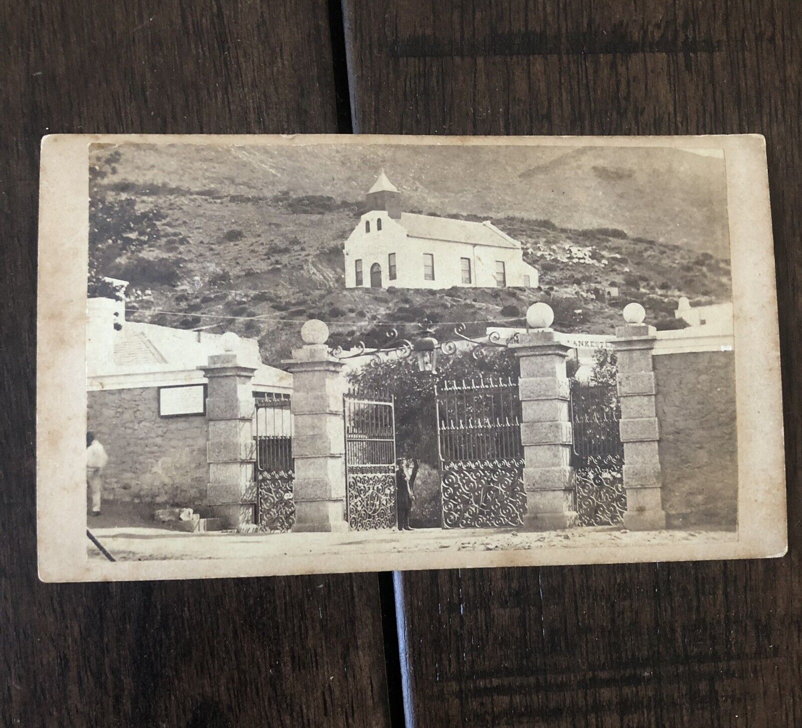 Rare 1860s CDV Photo SIMON'S TOWN SOUTH AFRICA / Cape Town - Civil War Navy Int
