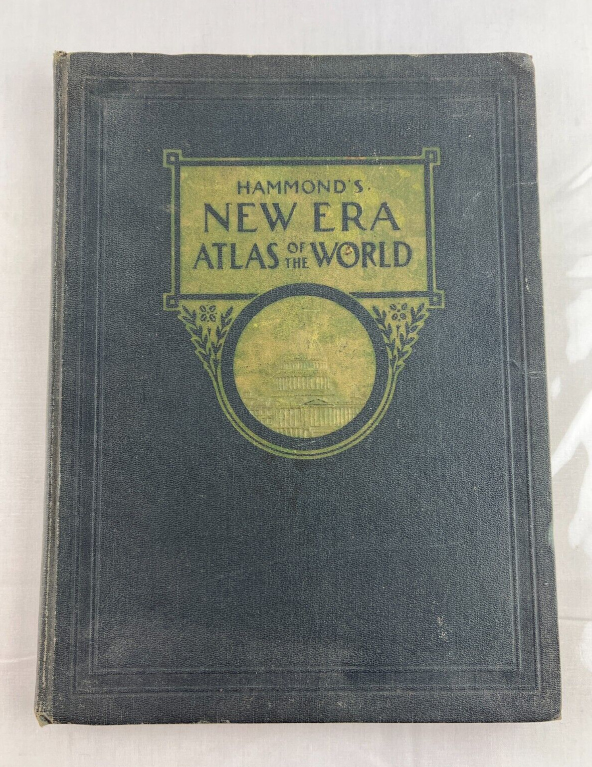 Hammond's New Era Atlas World 1945 Maps History Geography WWII ERA
