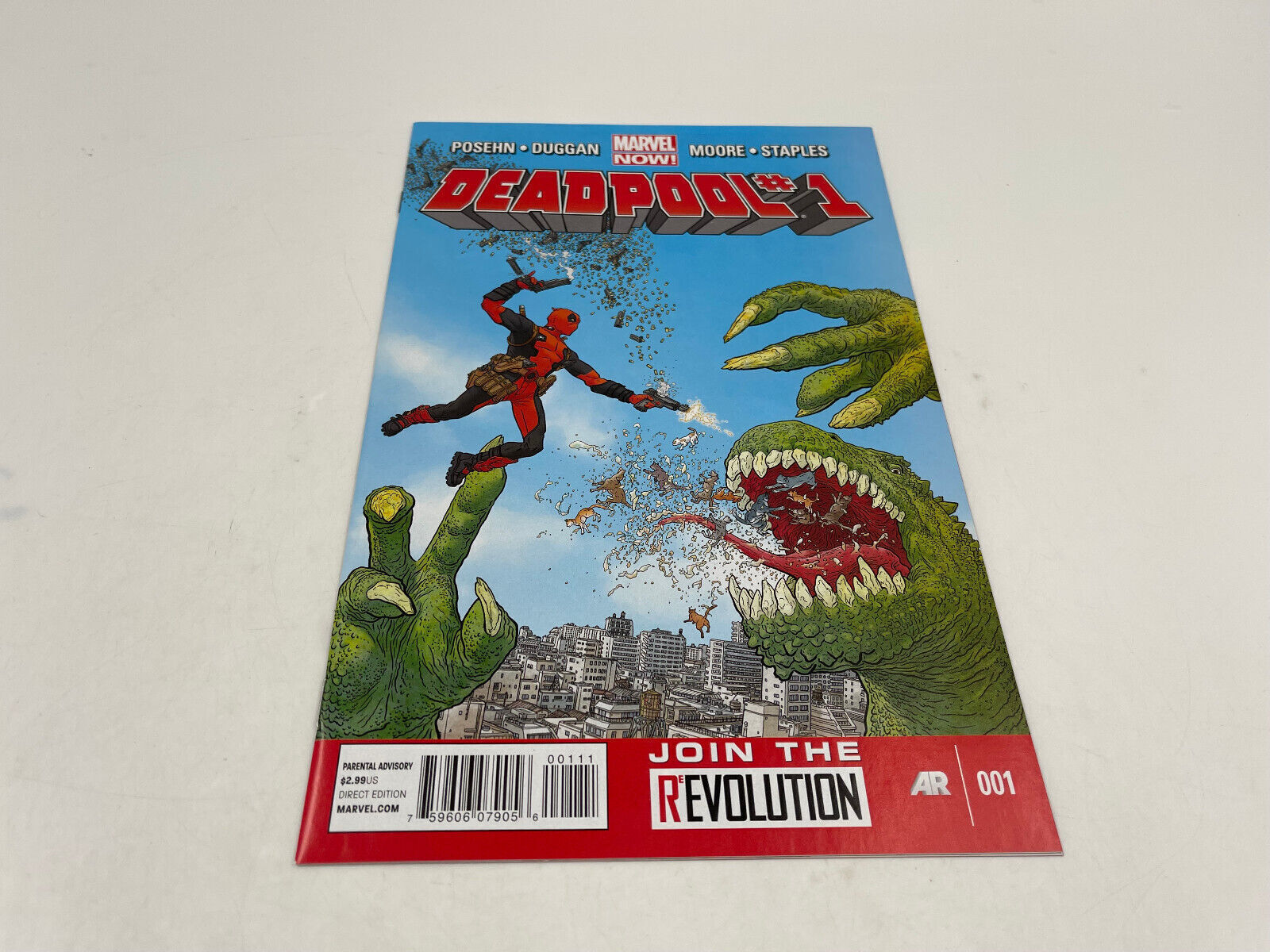 Deadpool #1 First appearance of Necromancer; First Agent Preston Marvel 2012