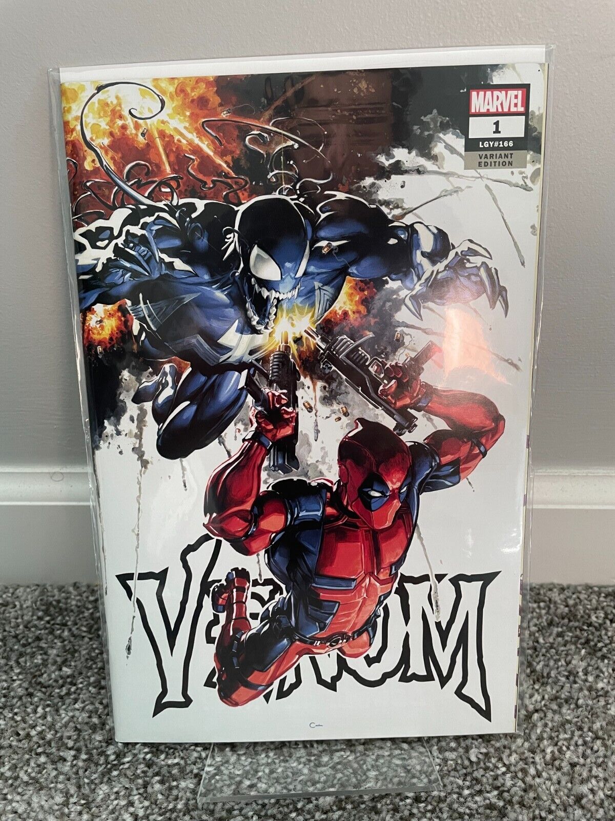 Venom #1 (2018) | Clayton Crain Variant A