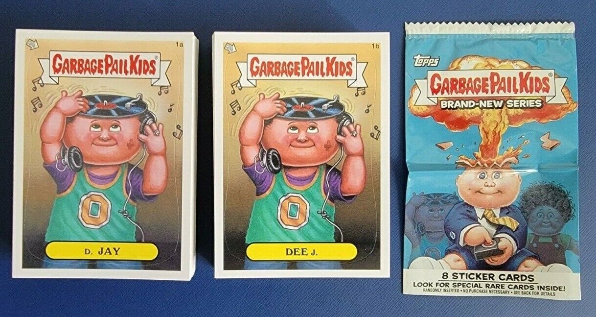 2012 GARBAGE PAIL KIDS BNS1 COMPLETE SET 1-55 A & B    110 TOTAL STICKERS