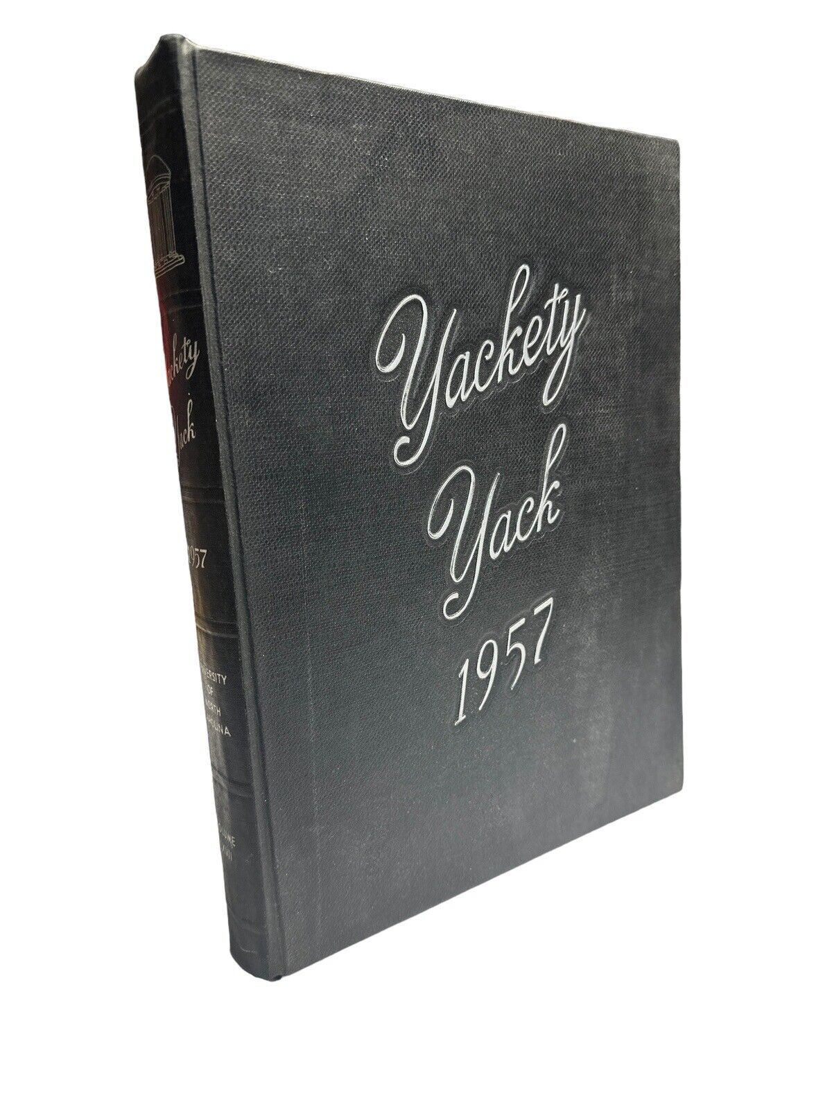Vintage 1957 University North Carolina College Yearbook Chapel Hill Yackety Yack