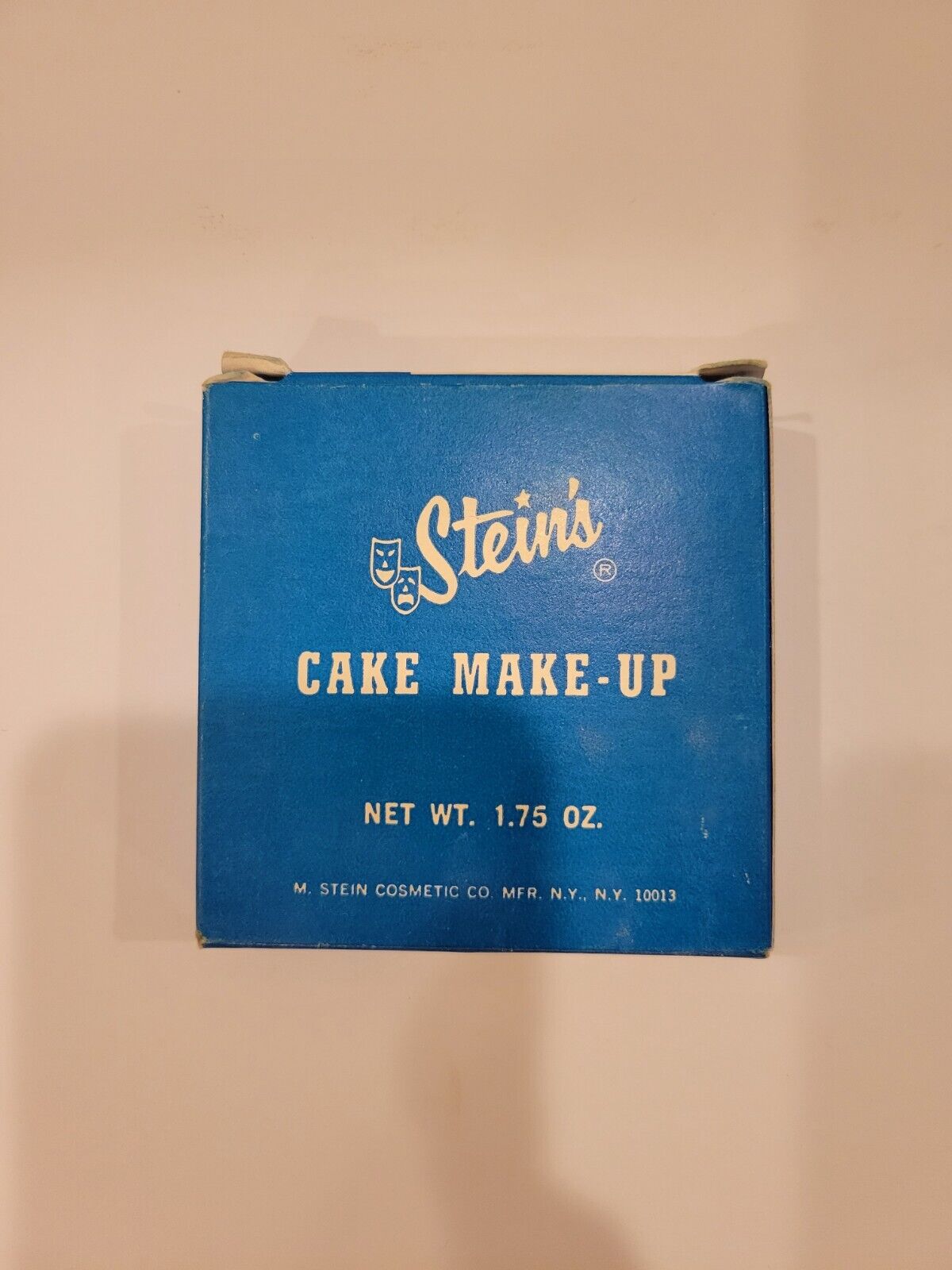 Vintage Stein's Cake Make-up Shade White Clown 1.75 Oz COLLECTIBLE