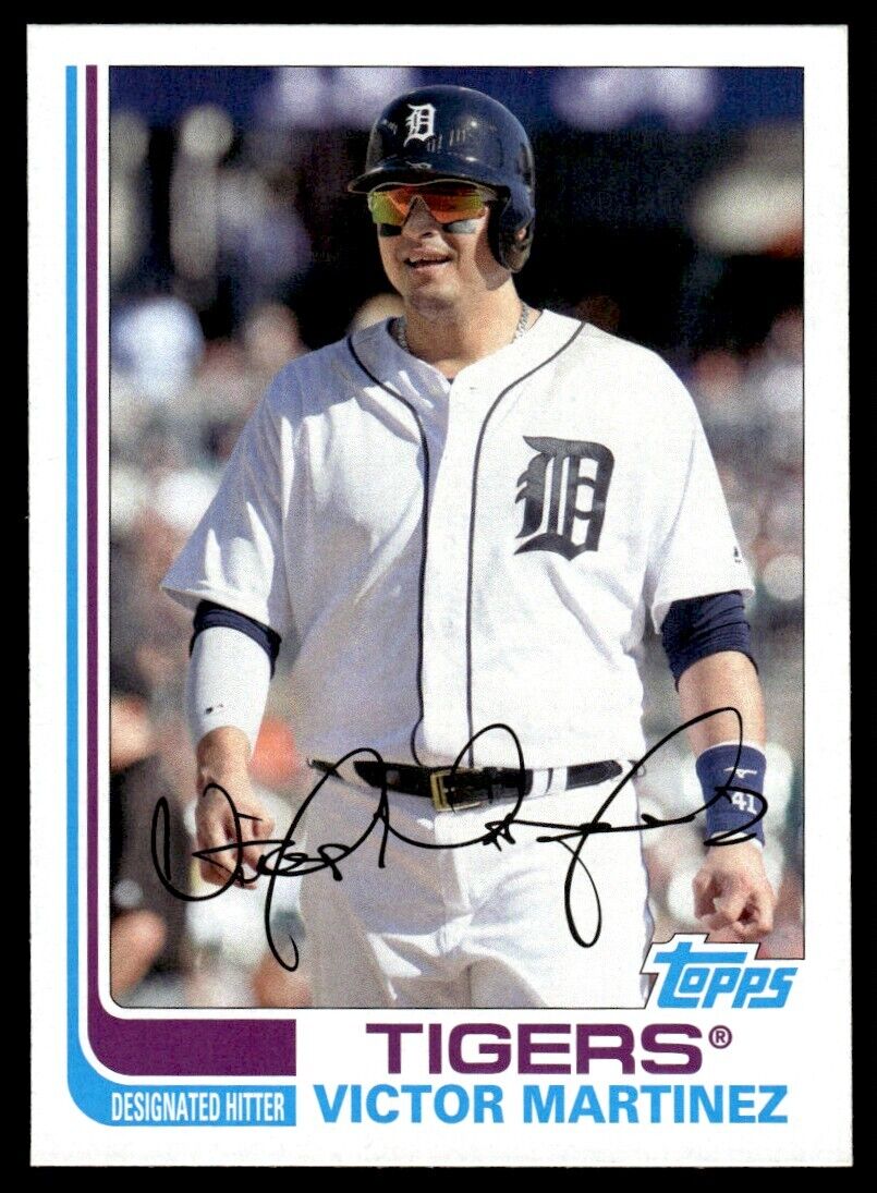 2017 Topps Archives B Victor Martinez Detroit Tigers #152