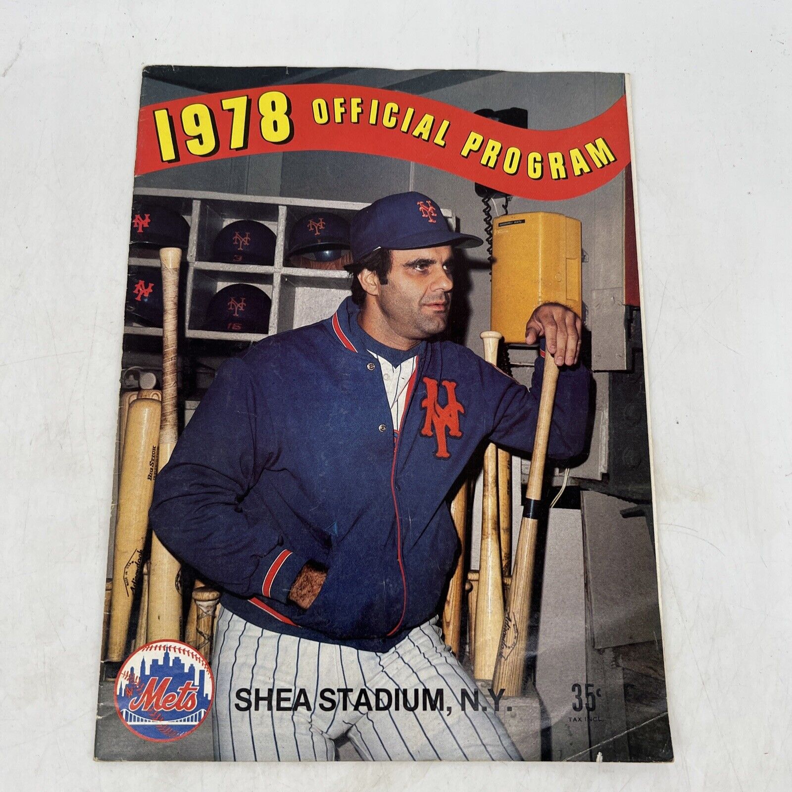 1978 NY Mets Official Program - Joe Torre - VG Condition