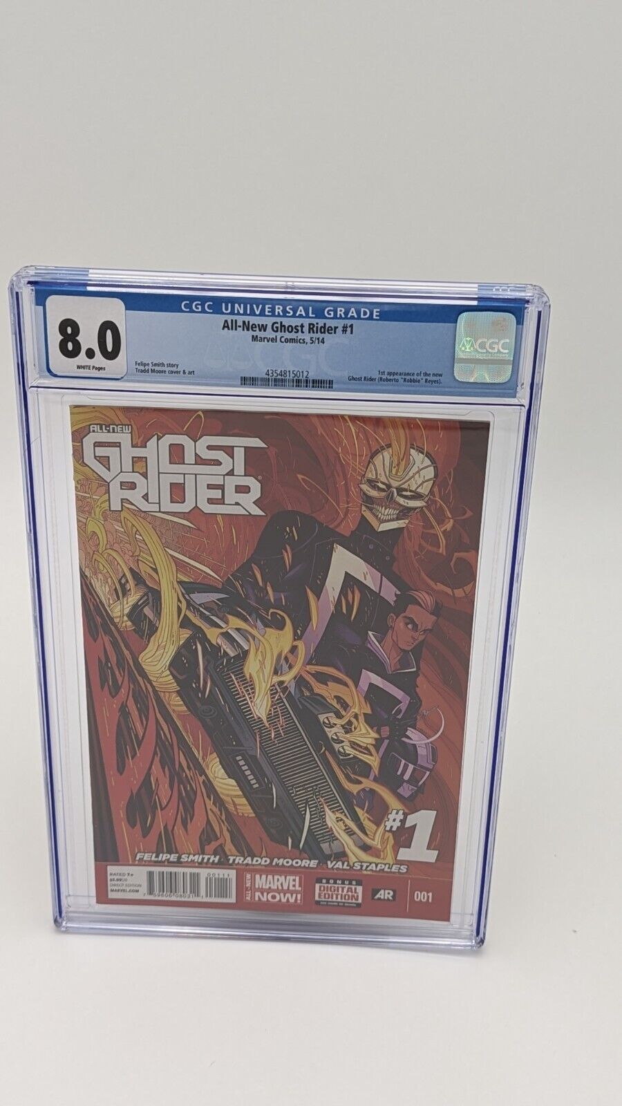 All-New Ghost Rider #1 CGC 8.0 Reyes 2014