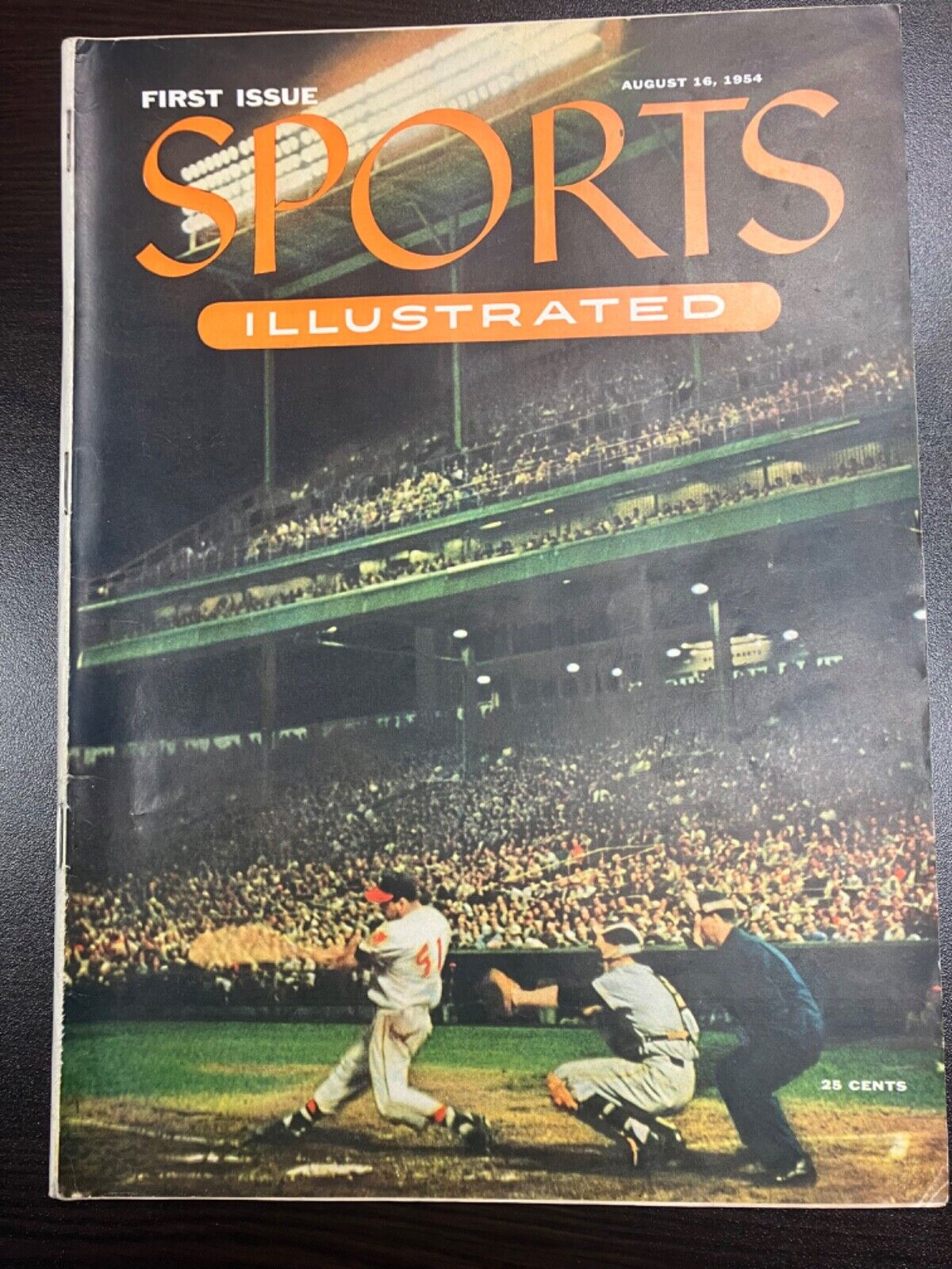 1954 , SPORTS ILLUSTRATED , FIRST ISSUE .