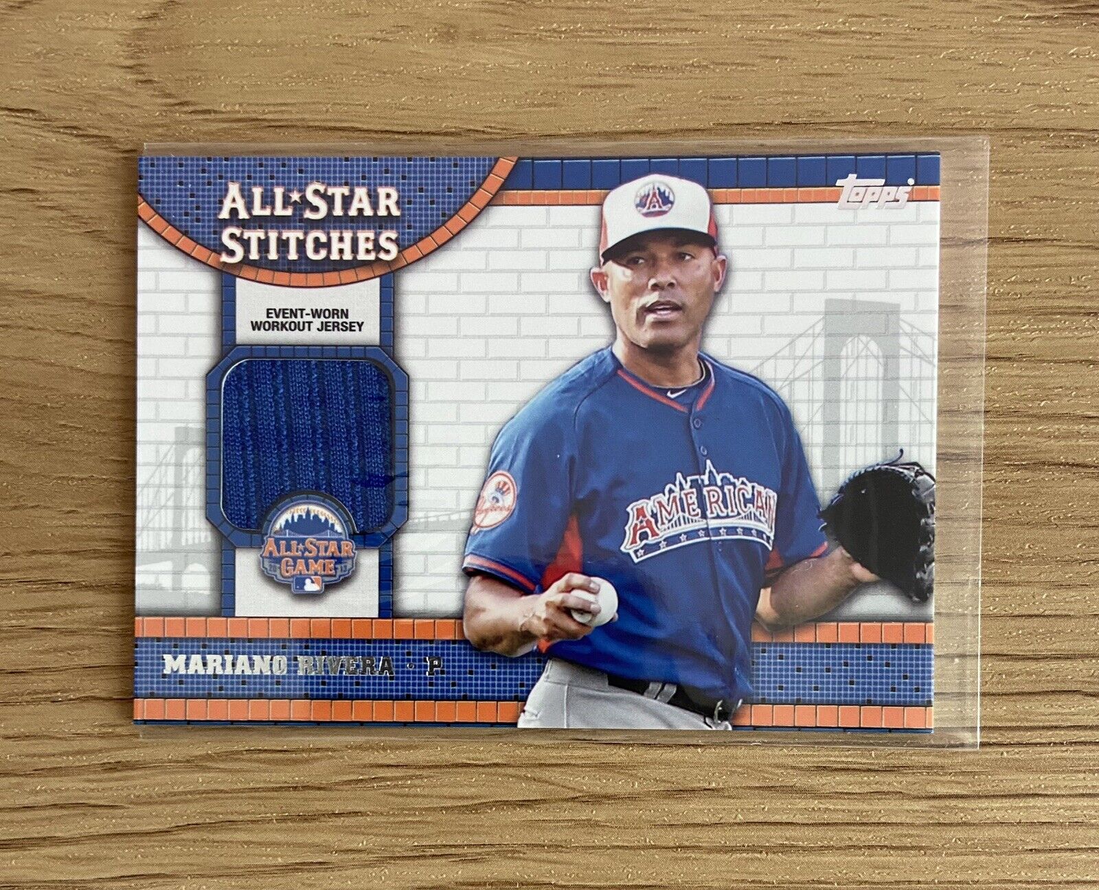 MARIANO RIVERA 2013 TOPPS UPDATE ALL STAR STITCHES RELIC #ASR-MR YANKEES HOF