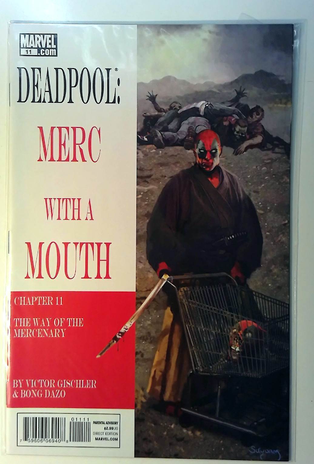 Deadpool: Merc With a Mouth #11 Marvel (2010) NM- 1st Print Comic Book