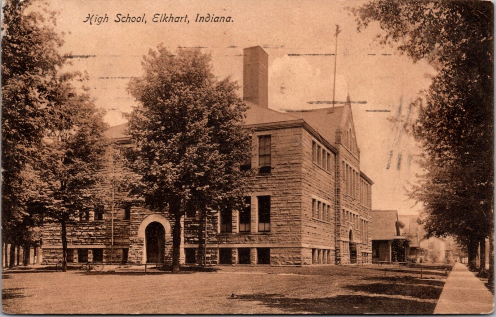 Postcard High School in Elkhart, Indiana