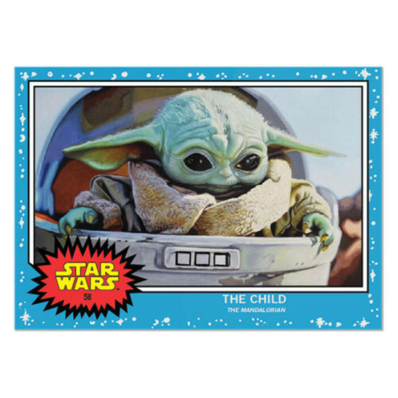 2019 Topps Star Wars Living Set #58 The Child (Baby Yoda) The Mandalorian RC Roo