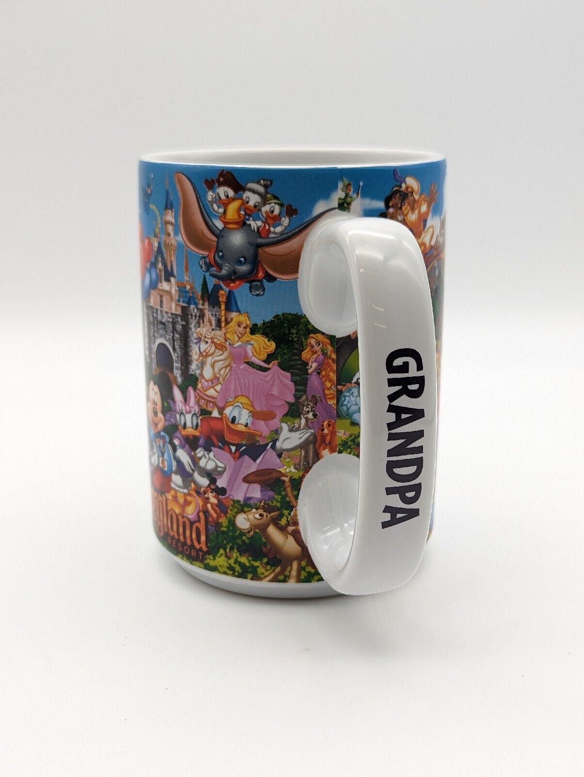 Walt Disney World  “Grandpa\' Mug Pixar Magic Authentic Coffee Cup Buzz Mickey