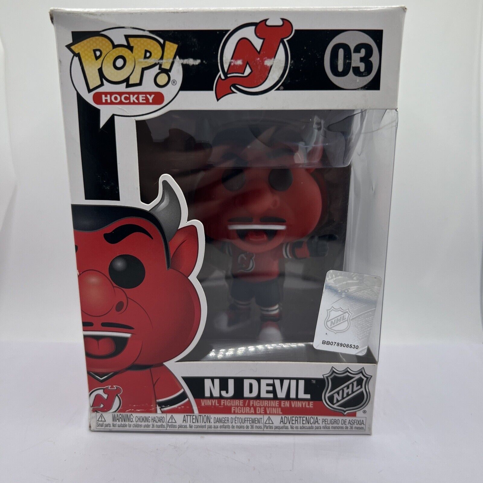 Funko Pop NJ Devil 03 Hockey Figure New Jersey Devils Mascot NHL