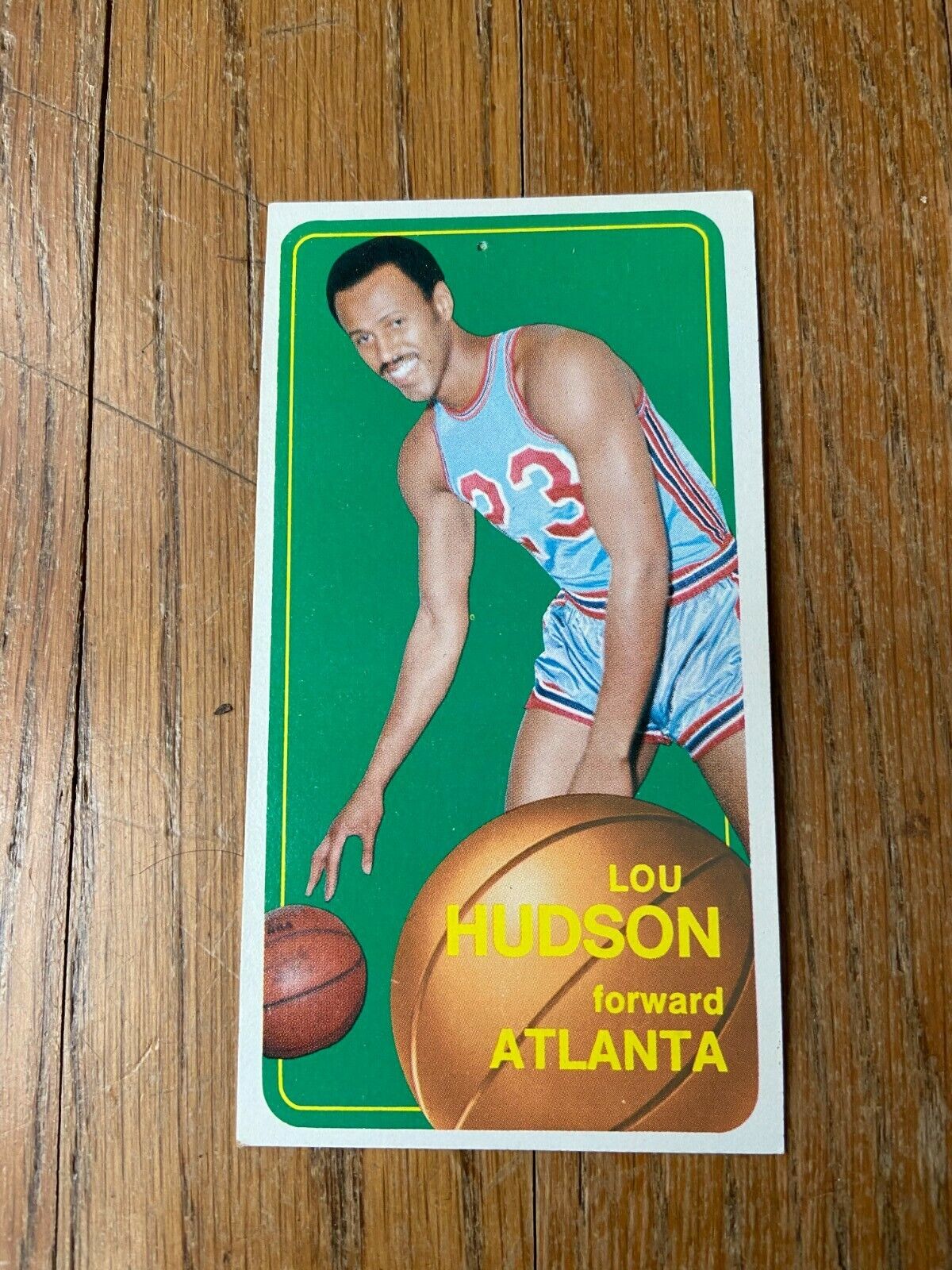 1970 - 1971 Topps Lou Hudson Atlanta Hawks #30 Basketball Card