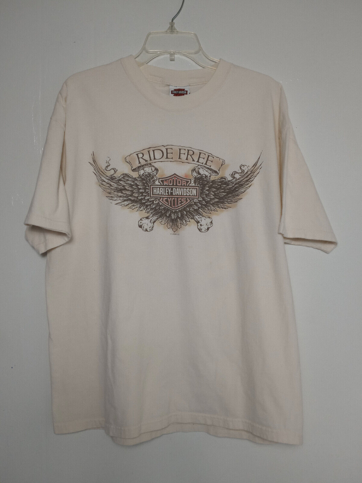 Vintage 2009 Sun Harley Davidson Shirt Denver Colorado