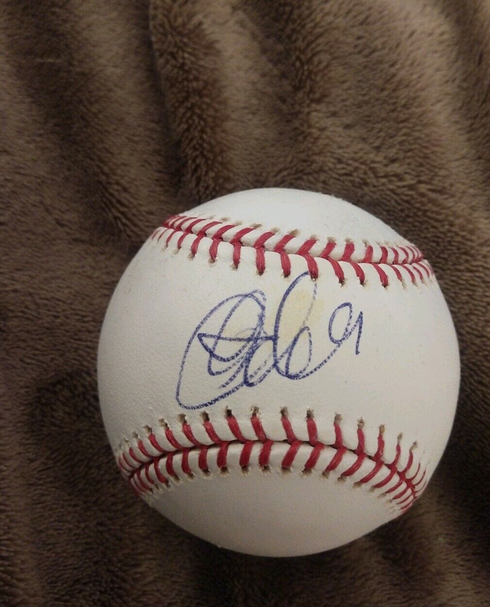 CLIFF LEE SIGNED OFFICIAL MLB BASEBALL PHILLIES CY YOUNG WCOA+PROOF RARE WOW