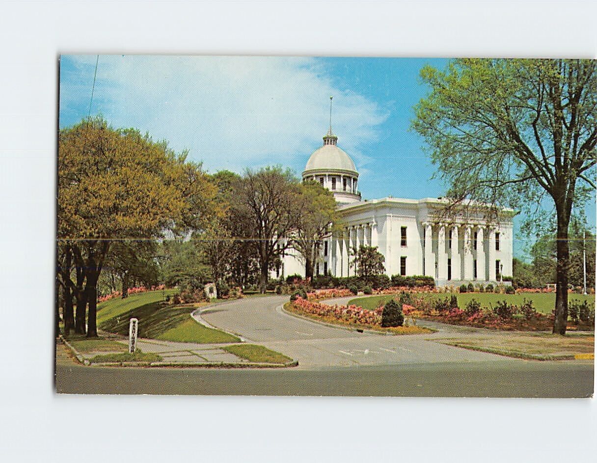 Postcard State Capitol Building Montgomery Alabama USA