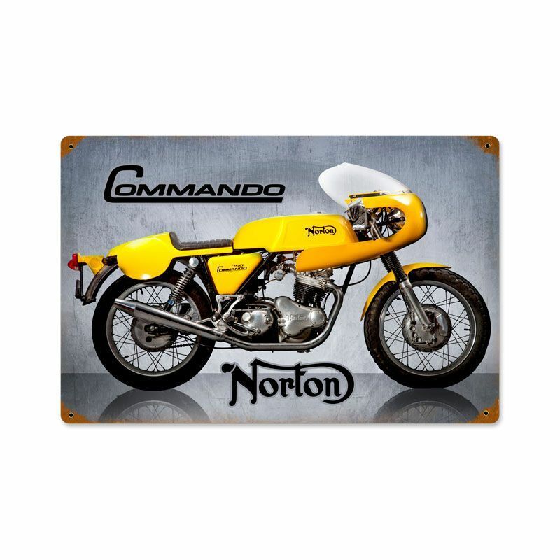 NORTON COMMANDO MOTORCYCLE BIKE 18\