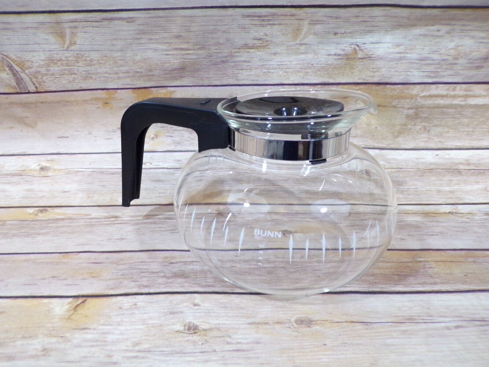 Vintage Bunn Easy Pour 6 Cup Replacement Coffee Pot Carafe Black